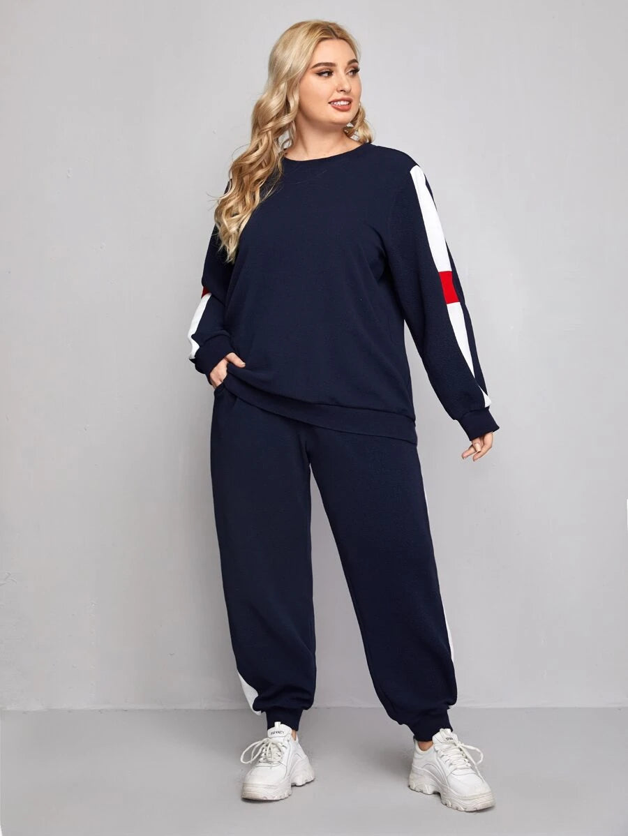 Clara – Ensemble de Jogging Grande Taille avec Poches - Tout Pour Vous