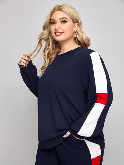 Clara – Ensemble de Jogging Grande Taille avec Poches - Tout Pour Vous