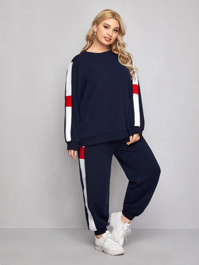 Clara – Ensemble de Jogging Grande Taille avec Poches - Tout Pour Vous