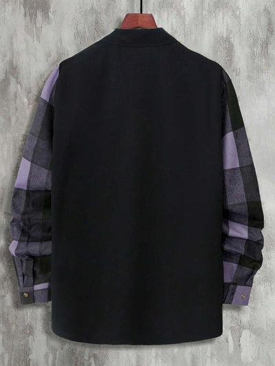 Manuel – Surchemise à Carreaux Patchwork - Tout Pour Vous