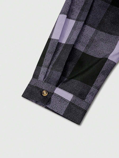 Manuel – Surchemise à Carreaux Patchwork - Tout Pour Vous