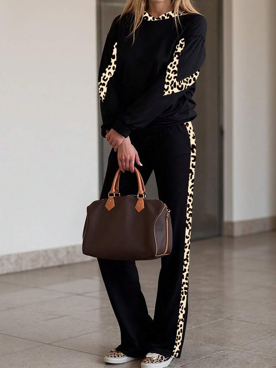 Pascalle – Ensemble Léopard 2 Pièces -> 5XL - Tout Pour Vous