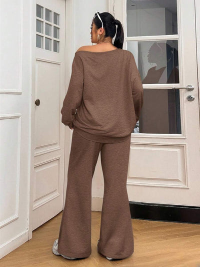 Janine 2 Pièces Grande Taille à Capuche et Jogging - Tout Pour Vous