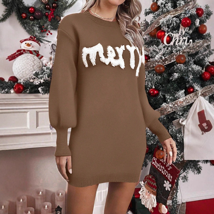 Merry - Knit sweater dress