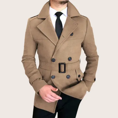 Olivier – Trench-coat en laine - Tout Pour Vous