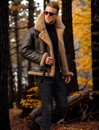 Maurice - Veste de style shearling - Tout Pour Vous