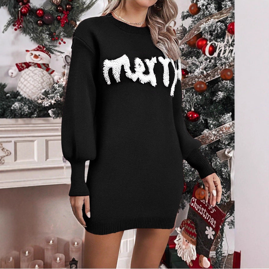 Merry - Knit sweater dress
