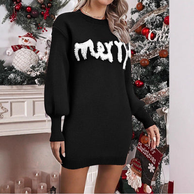 Merry - Knit sweater dress