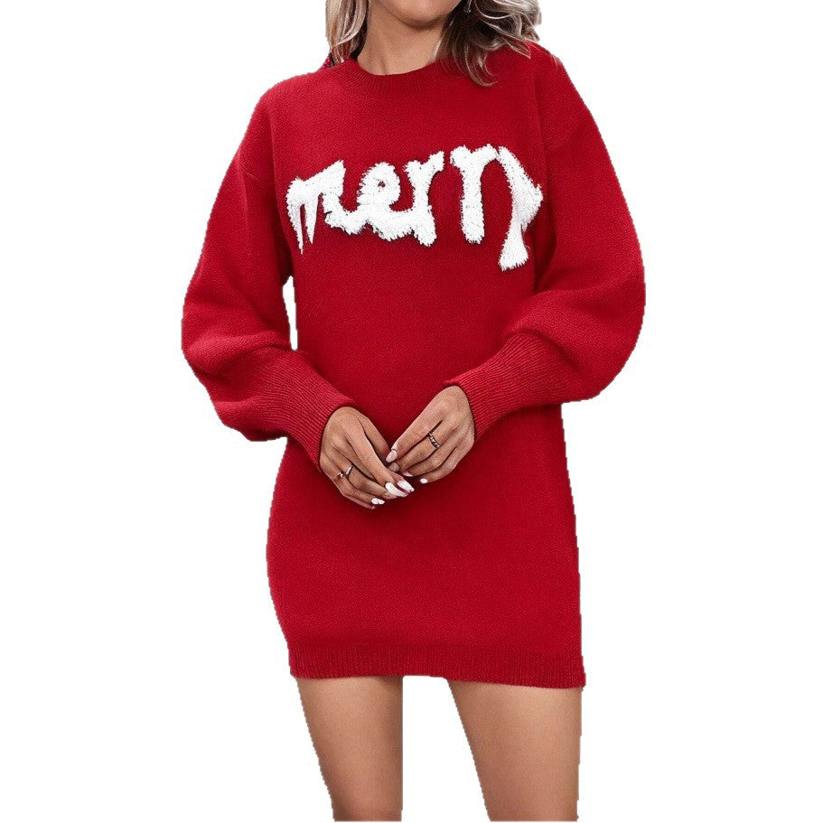Merry - Knit sweater dress