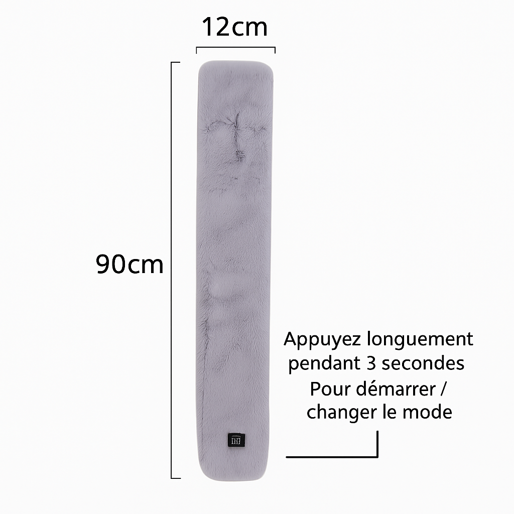 Alix - Écharpe Chauffante USB en Teddy - Tout Pour Vous