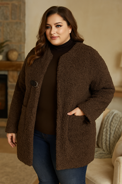 Judith – Manteau mi-long en laine d’agneau - Tout Pour Vous