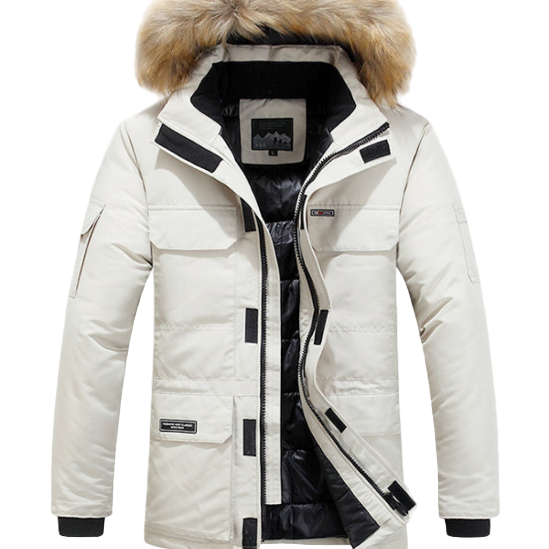 Alex - Parka Hiver Élégante en Tissu Résistant aux Intempéries - Tout Pour Vous