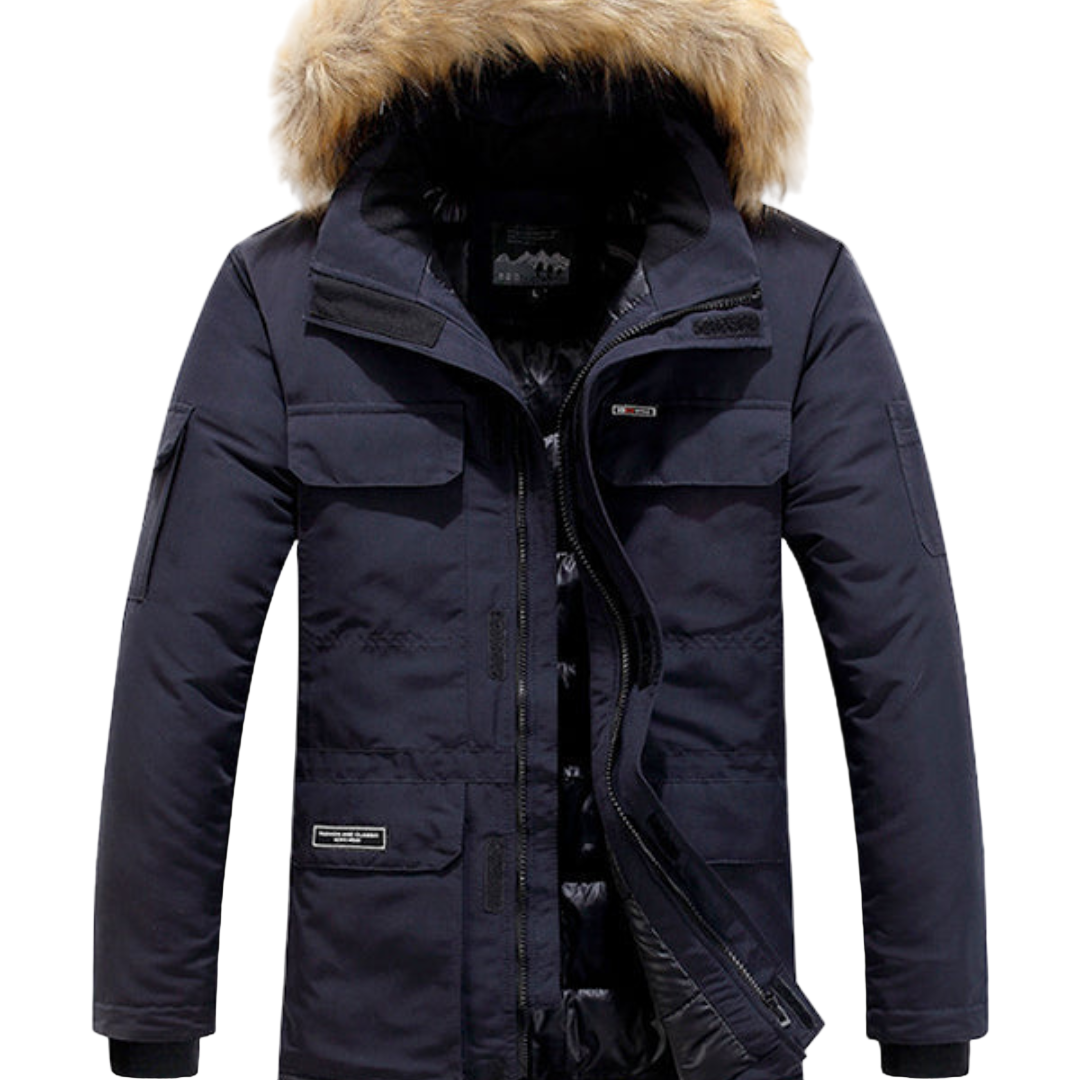 Alex - Parka Hiver Élégante en Tissu Résistant aux Intempéries - Tout Pour Vous