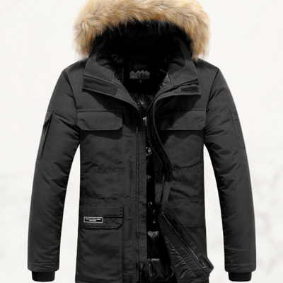 Alex - Parka Hiver Élégante en Tissu Résistant aux Intempéries - Tout Pour Vous