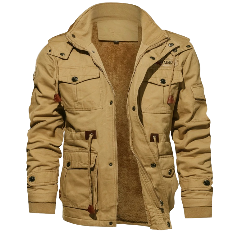 Hendrik -  Veste Hiver Homme Sherpa Douce avec Capuche Amovible - Tout Pour Vous