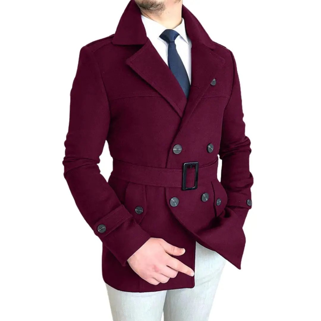 Olivier – Trench-coat en laine - Tout Pour Vous