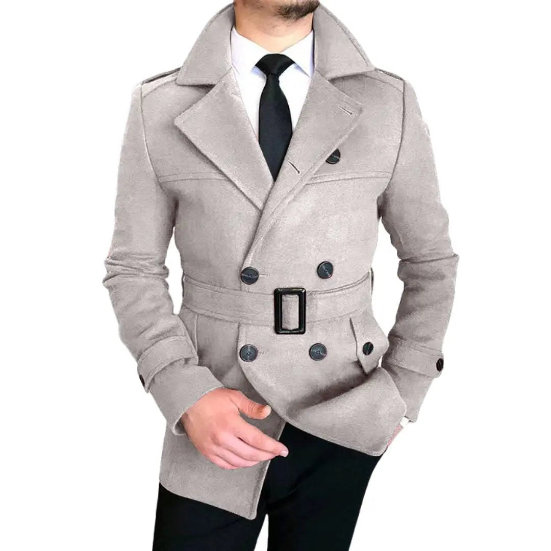 Olivier – Trench-coat en laine - Tout Pour Vous