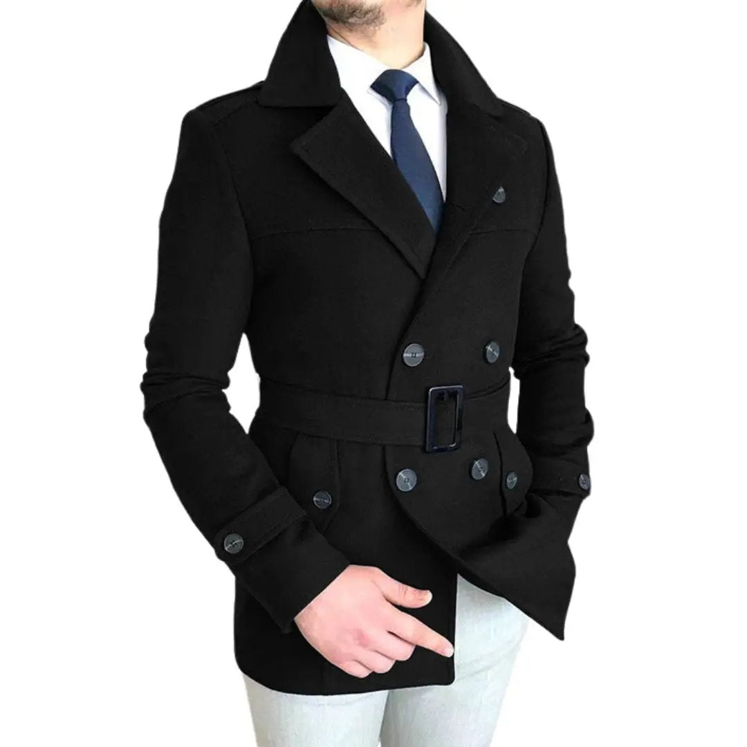 Olivier – Trench-coat en laine - Tout Pour Vous