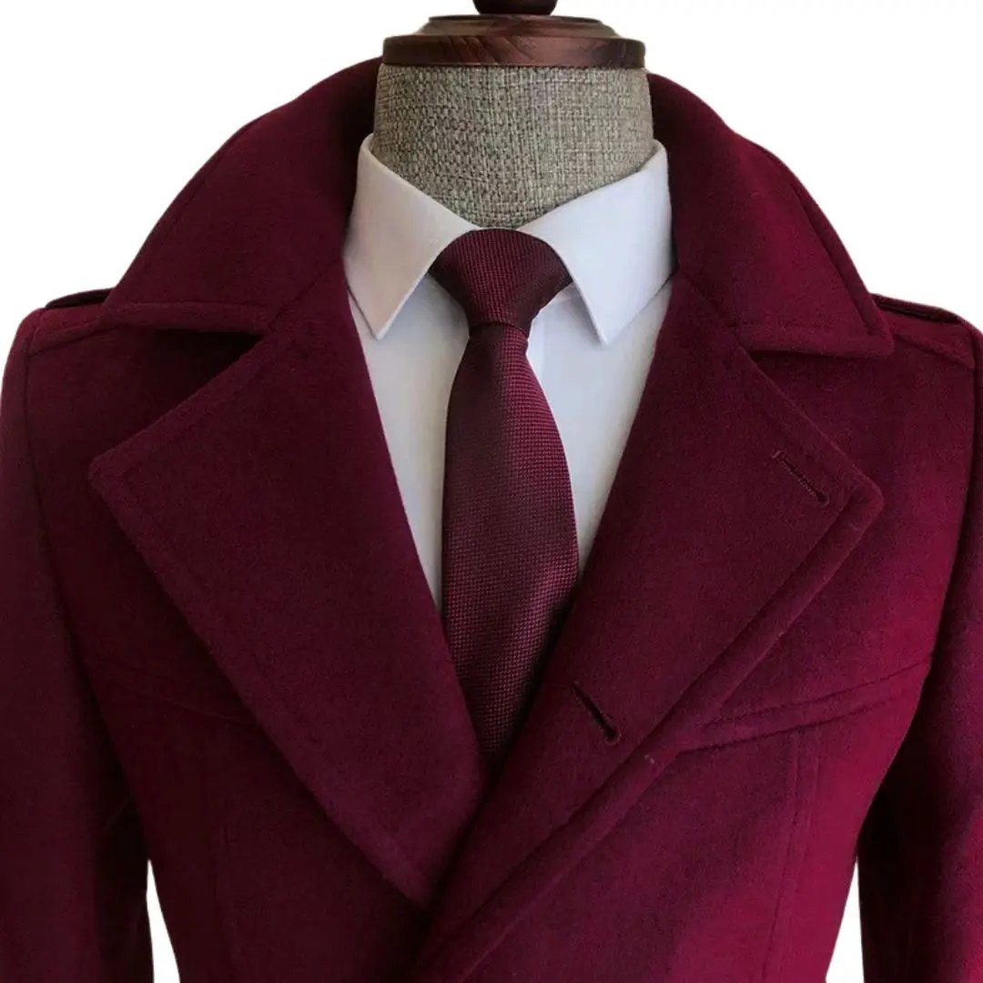 Olivier – Trench-coat en laine - Tout Pour Vous