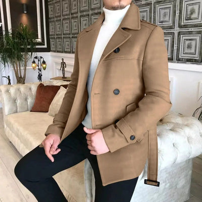 Olivier – Trench-coat en laine - Tout Pour Vous