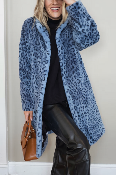 Hannelore - Manteau à imprimé léopard - Tout Pour Vous