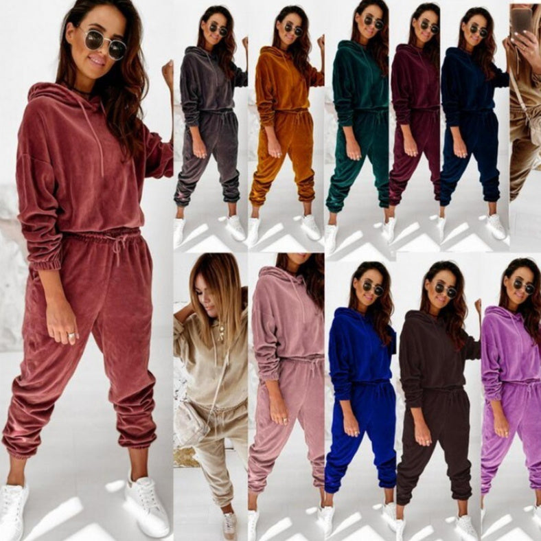 Elle - Tenue d’intérieur en velours - Tout Pour Vous