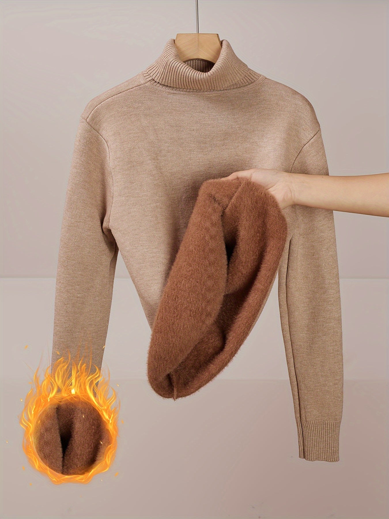 Wendy – Cozy fleece turtleneck