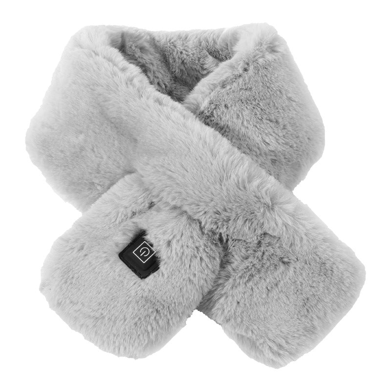 Alix - Écharpe Chauffante USB en Teddy - Tout Pour Vous