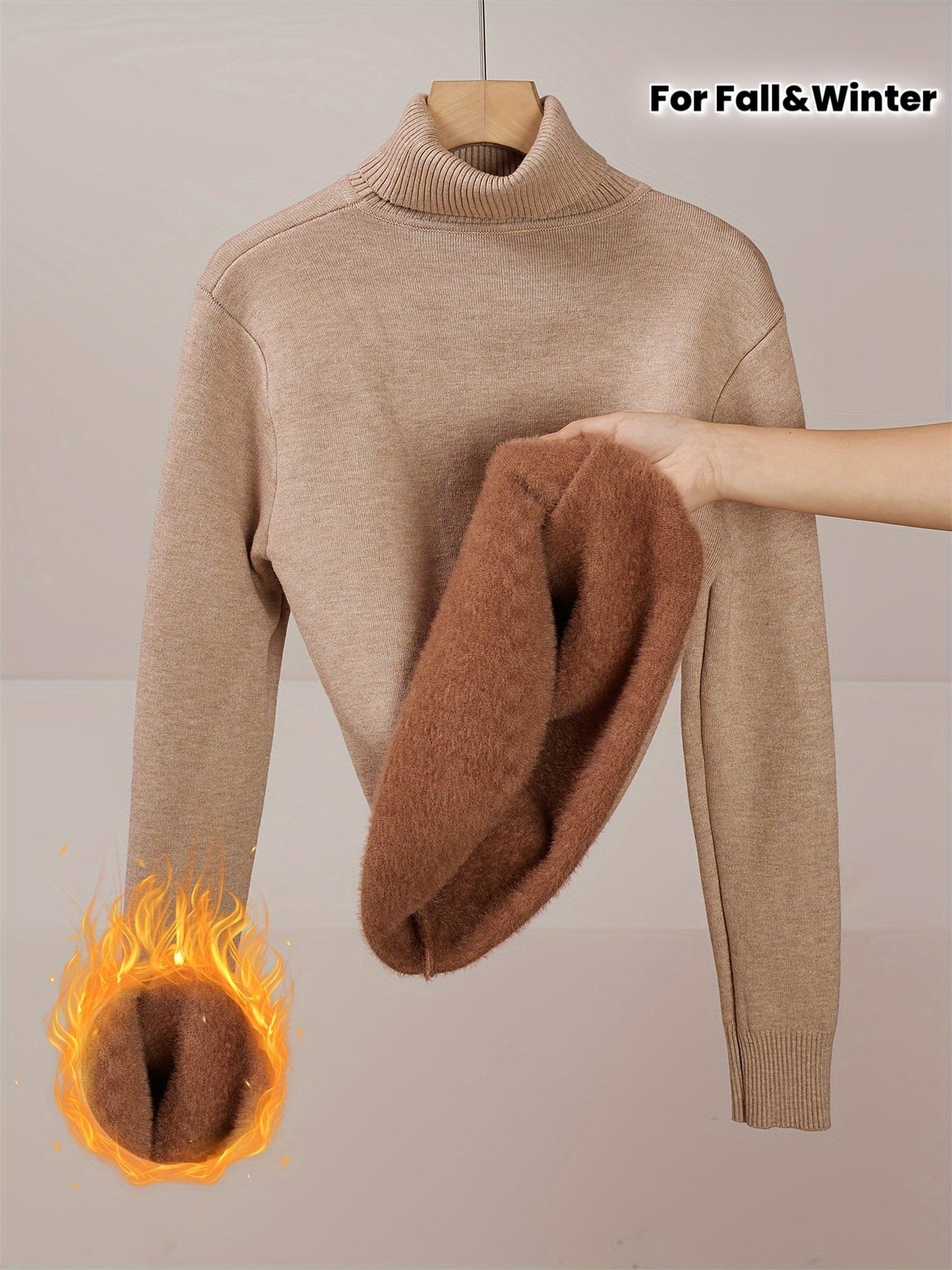 Wendy – Cozy fleece turtleneck