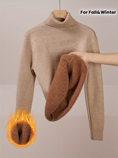 Wendy – Cozy fleece turtleneck